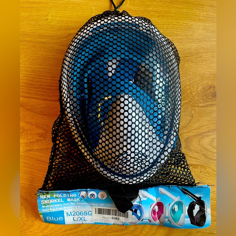 New Full Face Snorkel Mask
